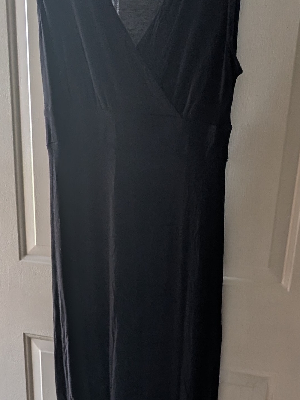 Apt. 9 Black Sleeveless V-Neck Maxi Dress